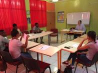 Atelier d'écriture au centre culturel de Malabo (Guinée Equatoriale) décemnbre 2017
