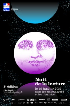 Affiche Nuit de la Lecture 2019