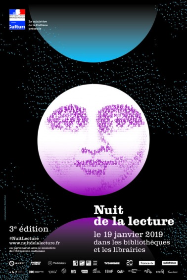 Affiche Nuit de la Lecture 2019